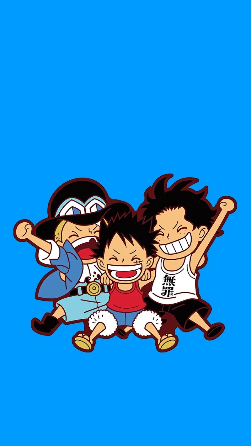 Những khoảnh khắc Luffy Ace Sabo cute đáng yêu nhất