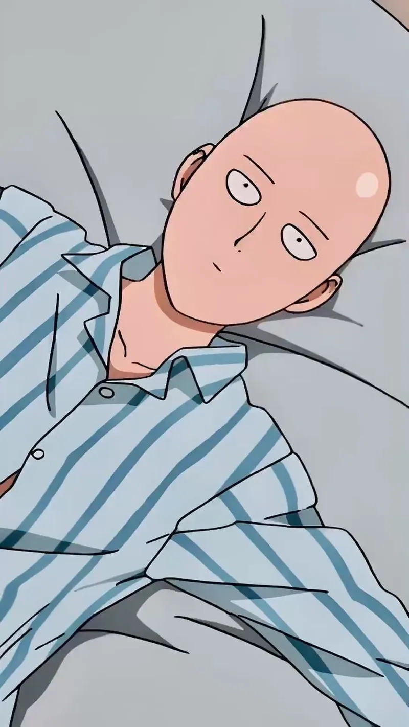 One Punch Saitama luôn sẵn sàng hạ gục kẻ thù chỉ với một cú đấm