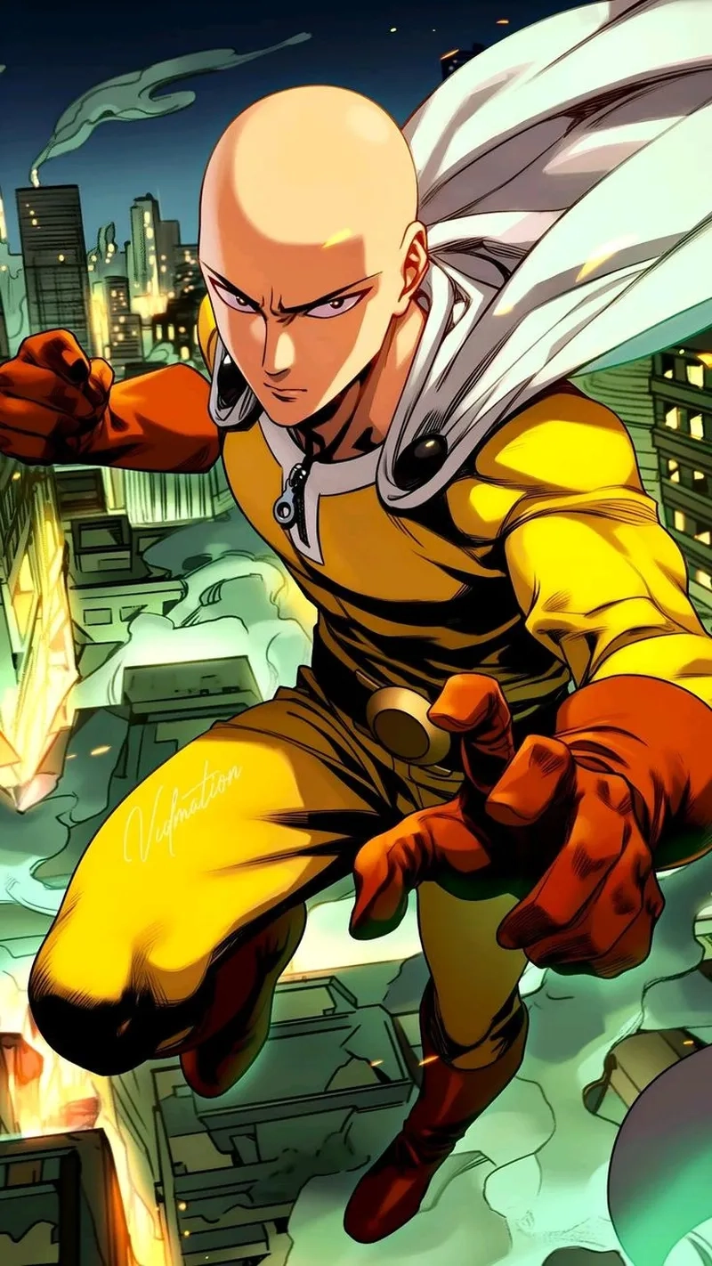 Opm Saitama là hình mẫu của sức mạnh vượt trội trong thế giới anime