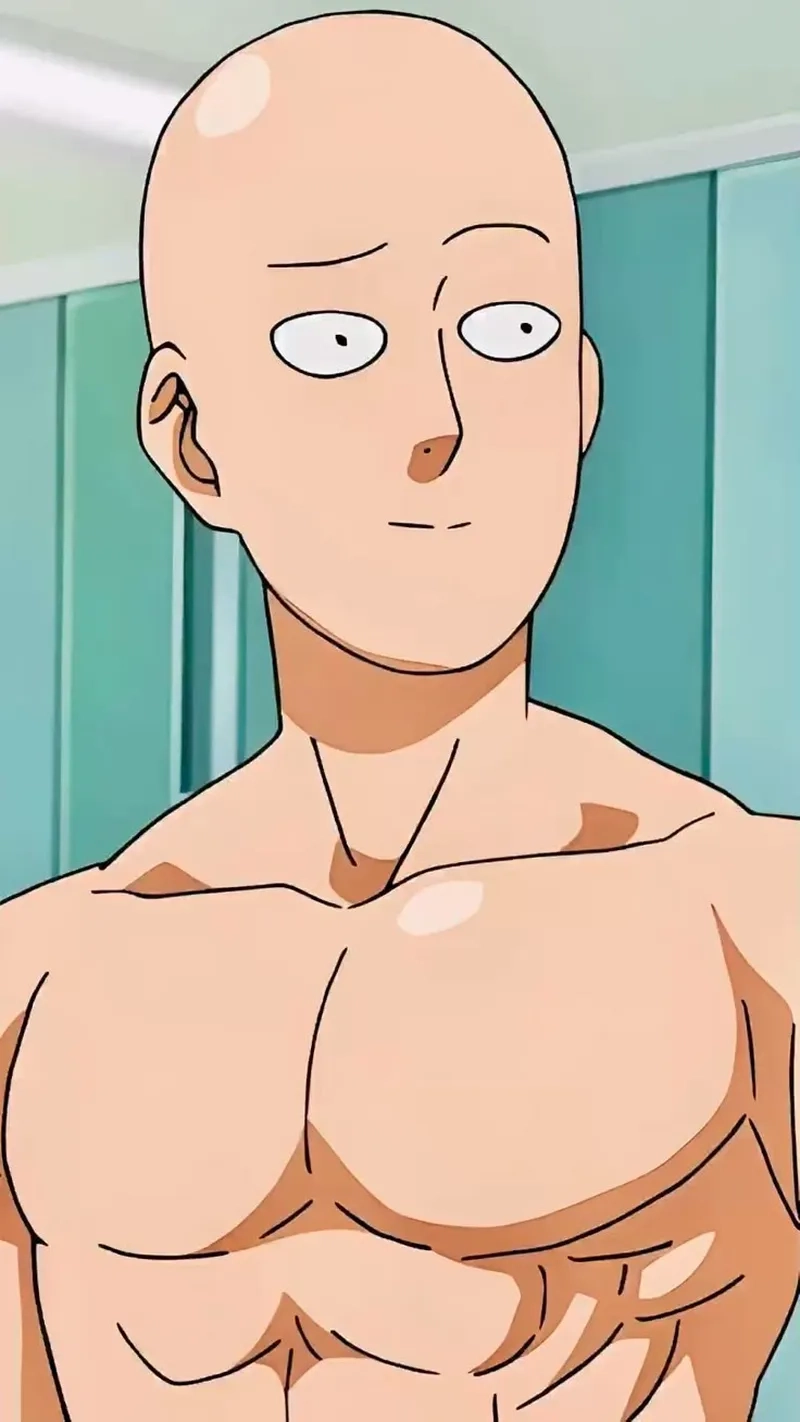 Cùng thưởng thức những Saitama gif cực chất từ bộ anime One Punch Man