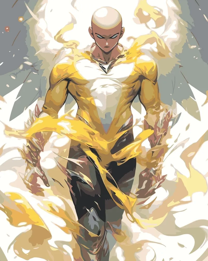 Cơ thể hoàn hảo của Saitama body là hình mẫu cho mọi fan anime