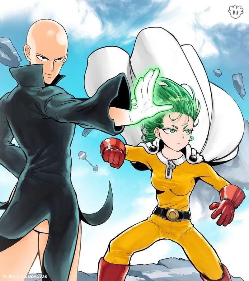 Tatsumaki vs Saitama sẽ tạo nên cuộc đối đầu mạnh mẽ và không thể bỏ lỡ