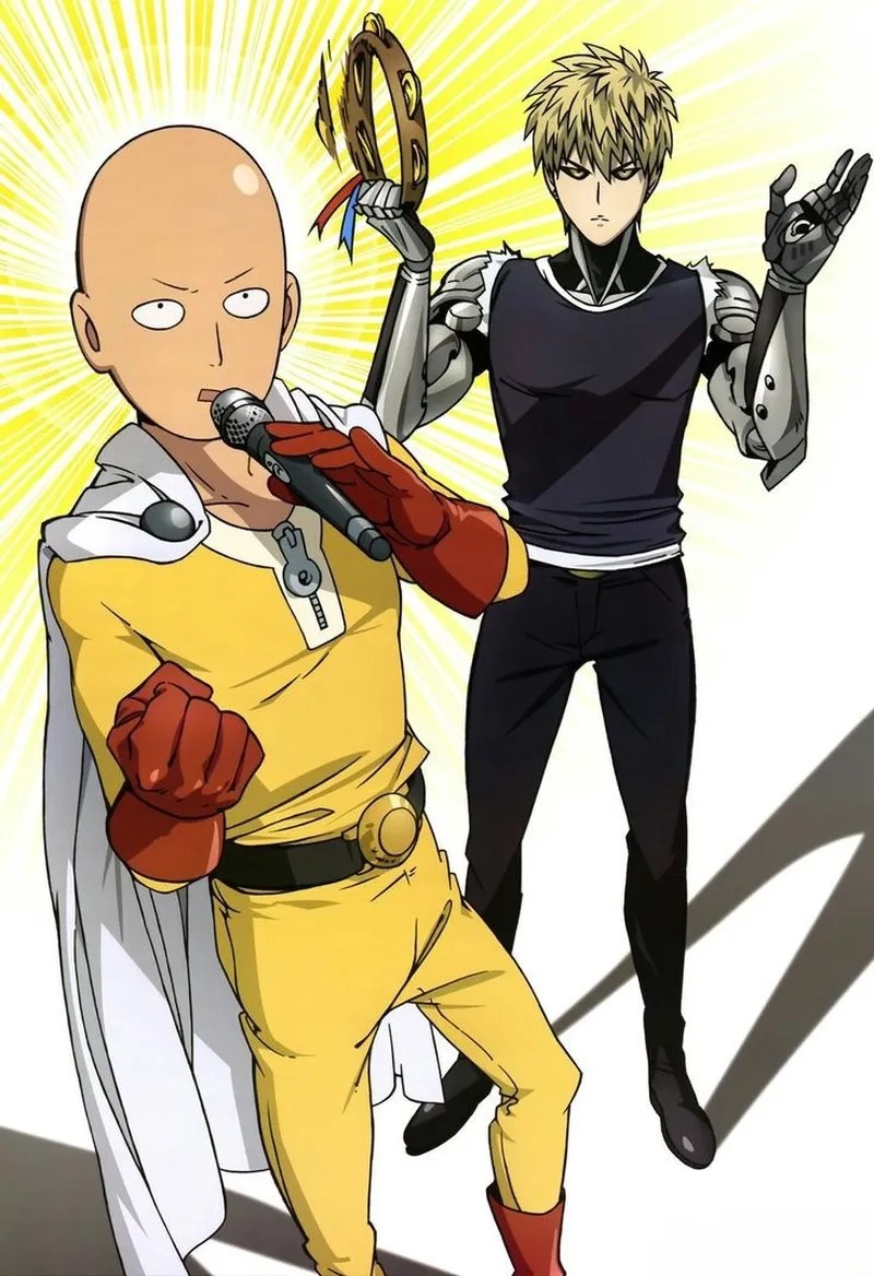 Genos x Saitama là một tình bạn mạnh mẽ trong hành trình chiến đấu