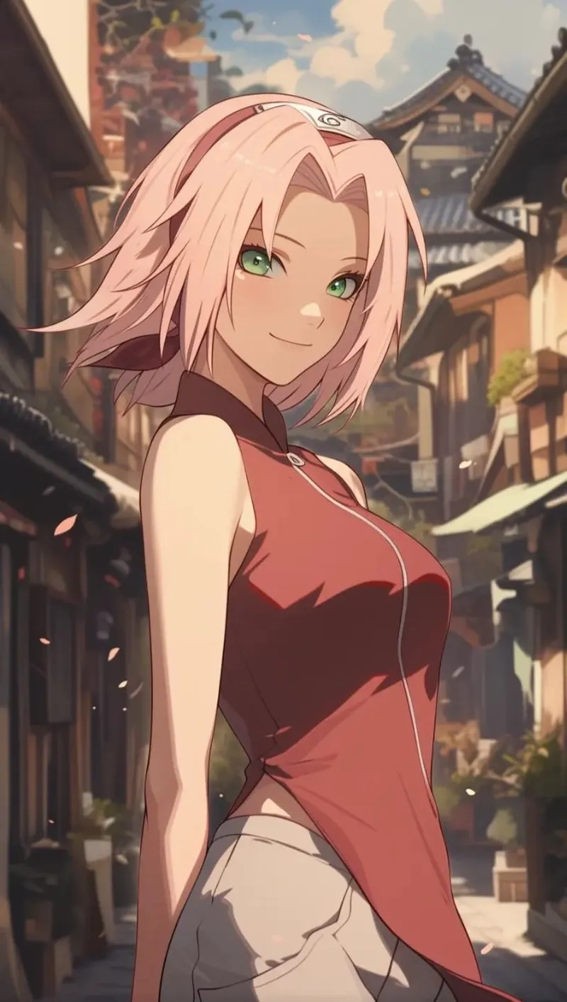 Anime Sakura Haruno mang đến cảm xúc sâu lắng cho người xem