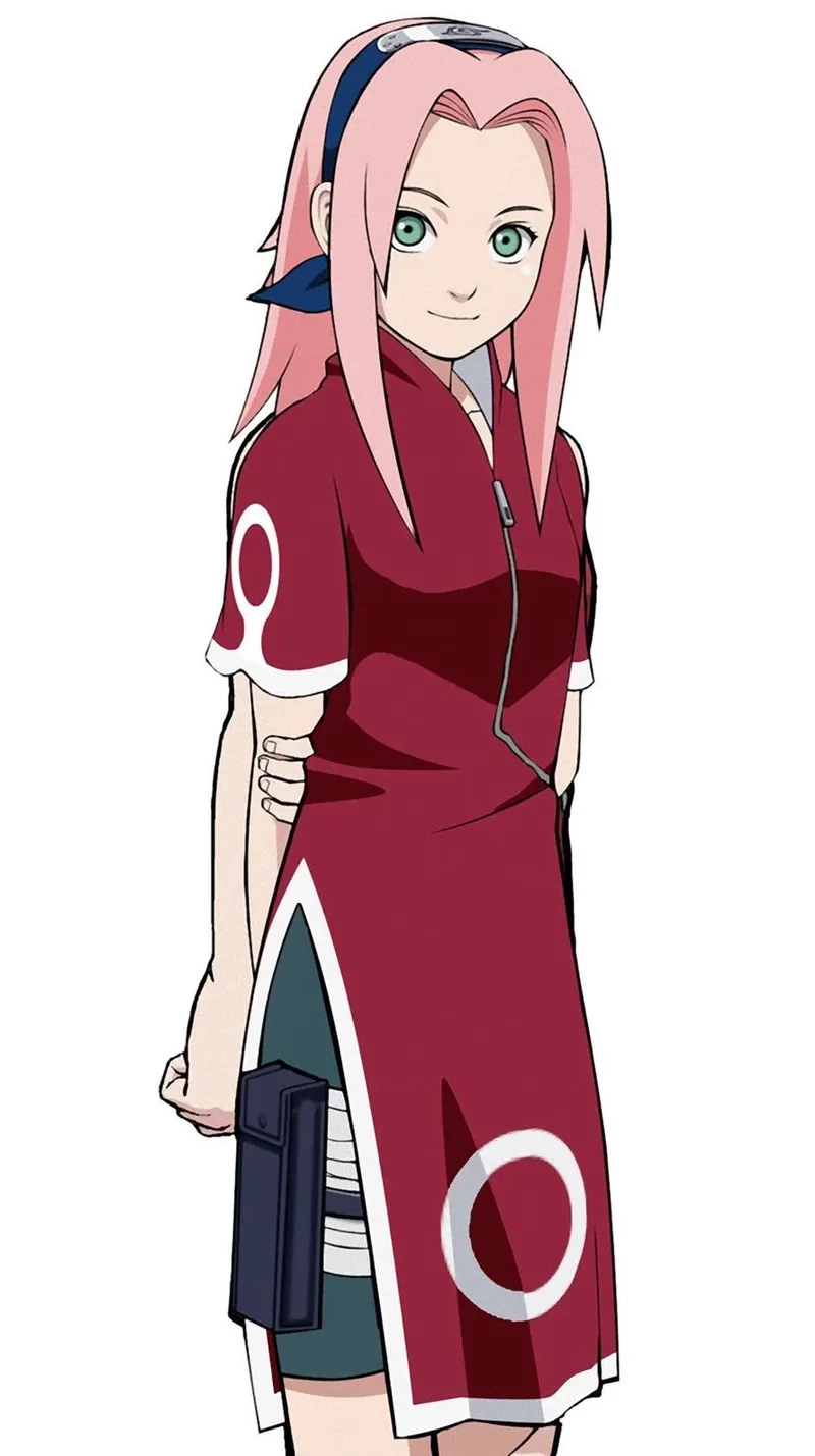Sakura Haruno young là hình ảnh trong sáng đầy năng lượng