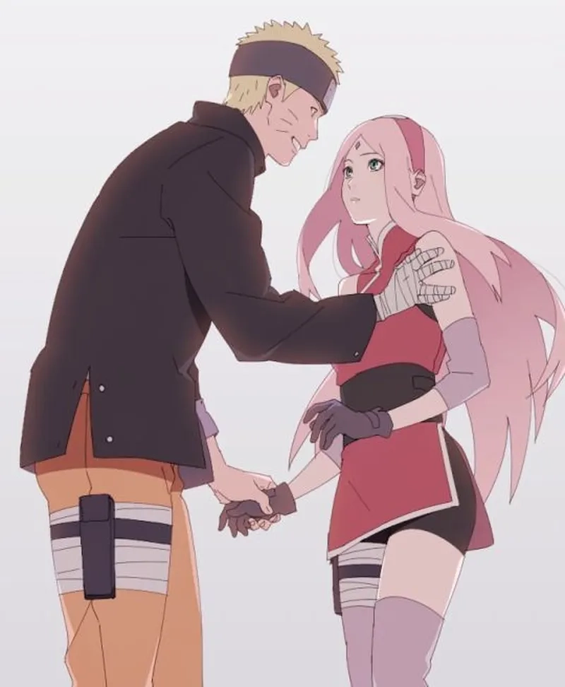 Sakura and Naruto cùng nhau trải qua hành trình trưởng thành