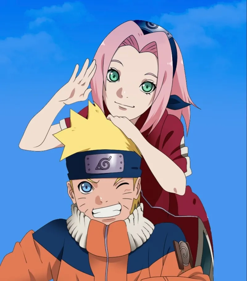 Sakura đánh Naruto là cảnh hài hước quen thuộc với fan