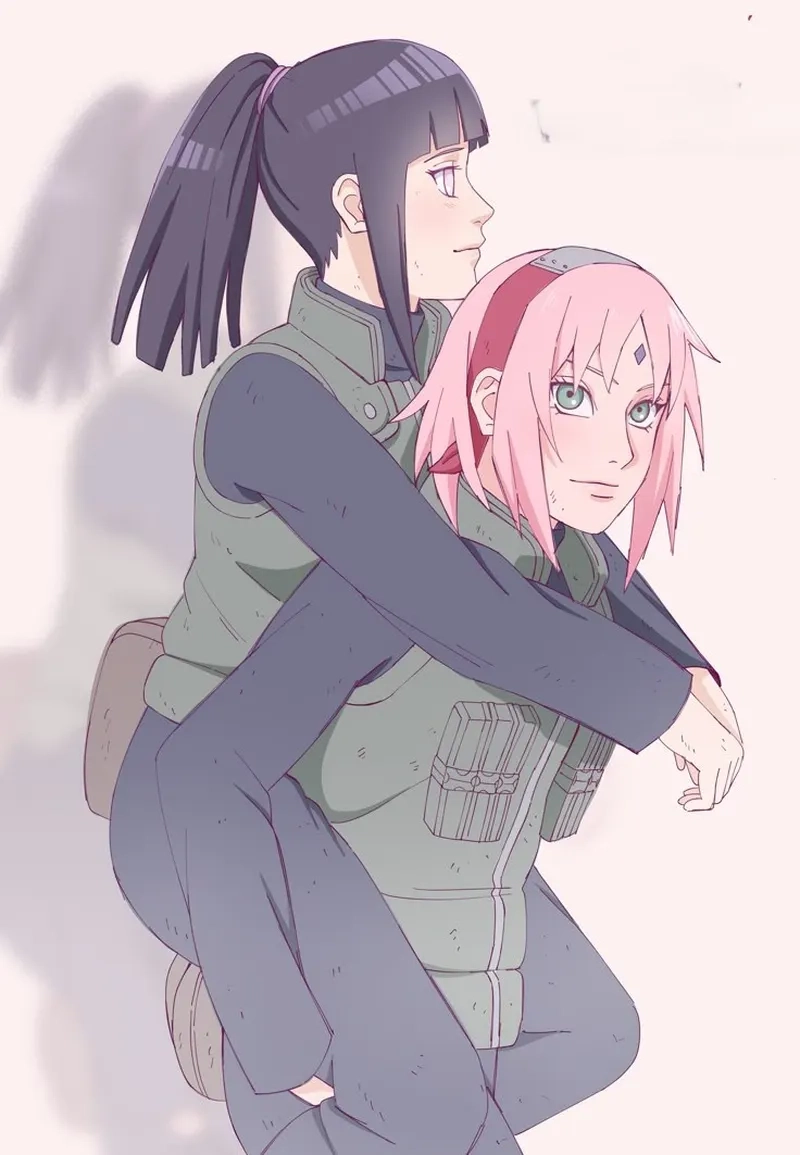 Sakura and Hinata đại diện cho hai kiểu nữ nhân vật khác biệt