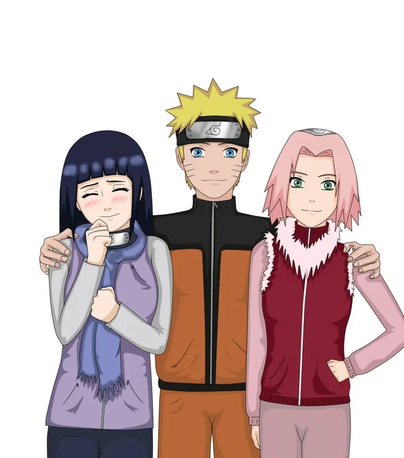 Naruto Hinata Sakura luôn có mặt trong các phân cảnh quan trọng