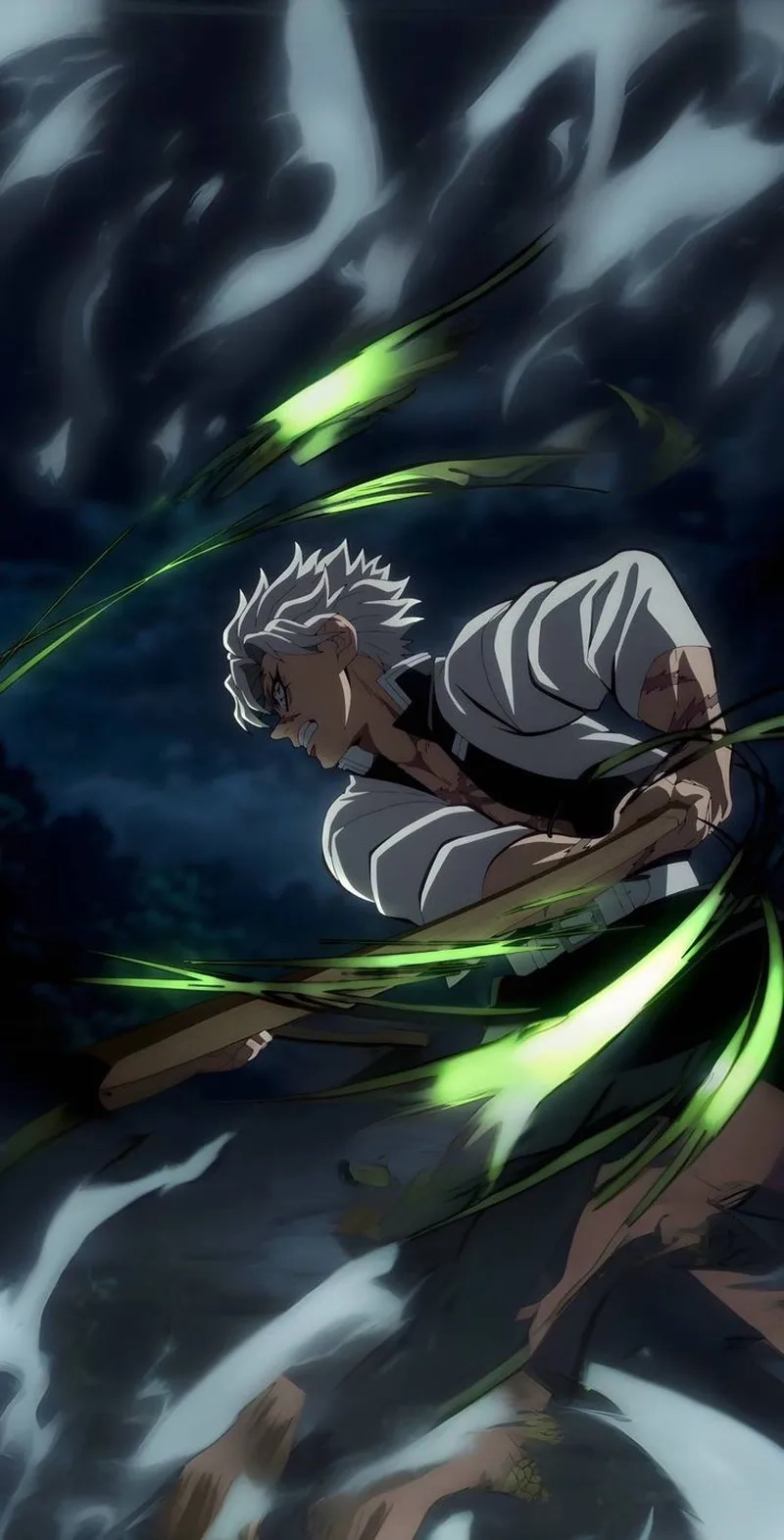 Những khoảnh khắc đáng nhớ của Sanemi anime trong Kimetsu no Yaiba