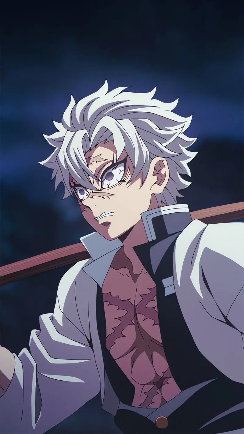 Kimetsu no Yaiba Gaiden Sanemi với những bức ảnh đẹp mắt, thể hiện sự mạnh mẽ