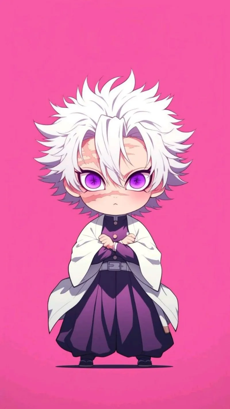 Những bức Sanemi chibi cute ngọt ngào và đầy dễ thương cho bộ sưu tập của bạn