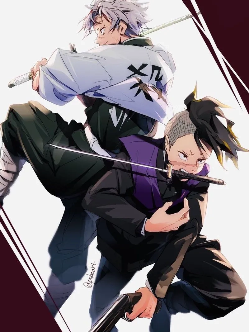Sanemi x Genya tạo nên một câu chuyện đầy cảm xúc trong Demon Slayer
