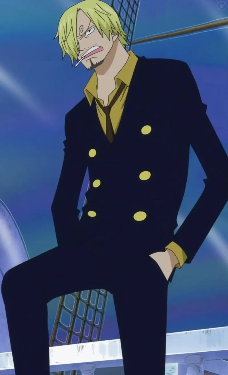 Tóc Sanji black hair tạo nên cá tính riêng