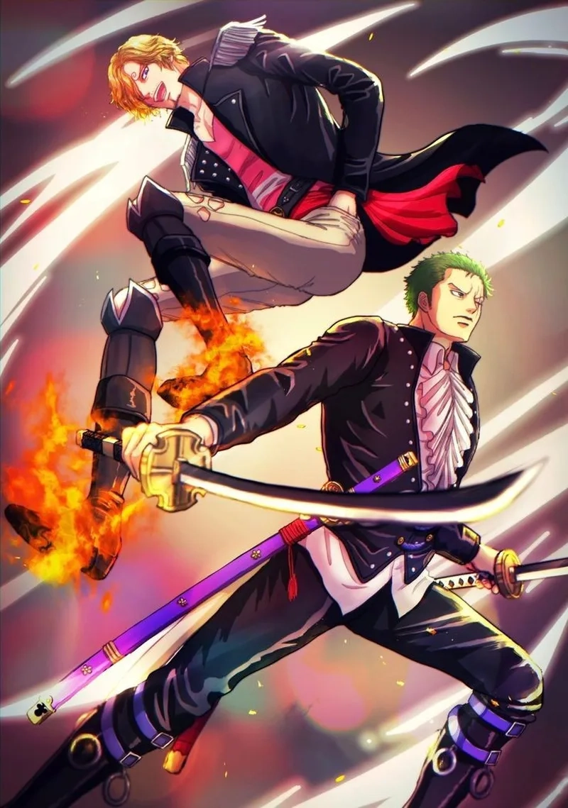 Phân tích tương tác giữa Sanji and Zoro trong các trận chiến