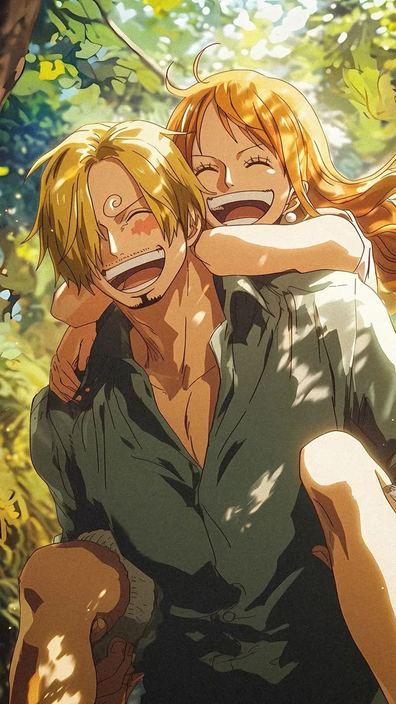 Phản ứng hài hước của Nami x Sanji khiến ai cũng bật cười