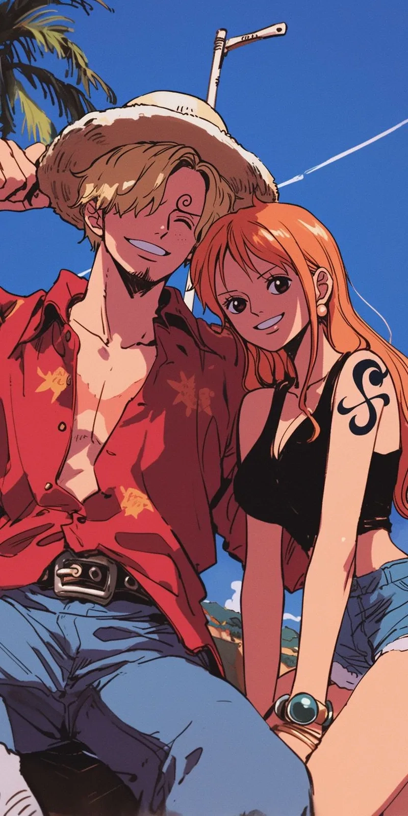Cảnh Sanji hôn Nami có thật hay chỉ là đồn đoán