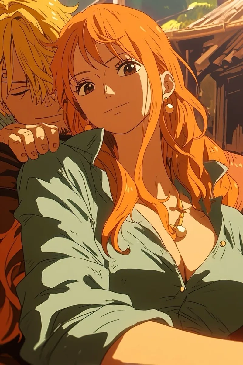 Nụ ôm bất ngờ giữa Nami ôm Sanji khiến fan sốt rần rần