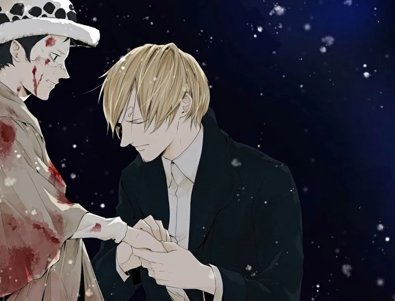 Những trận đấu kết hợp giữa Sanji x Law luôn kịch tính