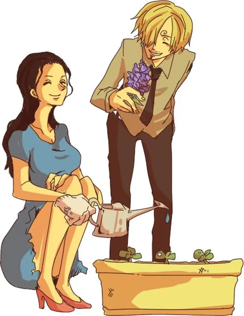 Fan thích thú với tương tác giữa Sanji x Robin đầy bí ẩn