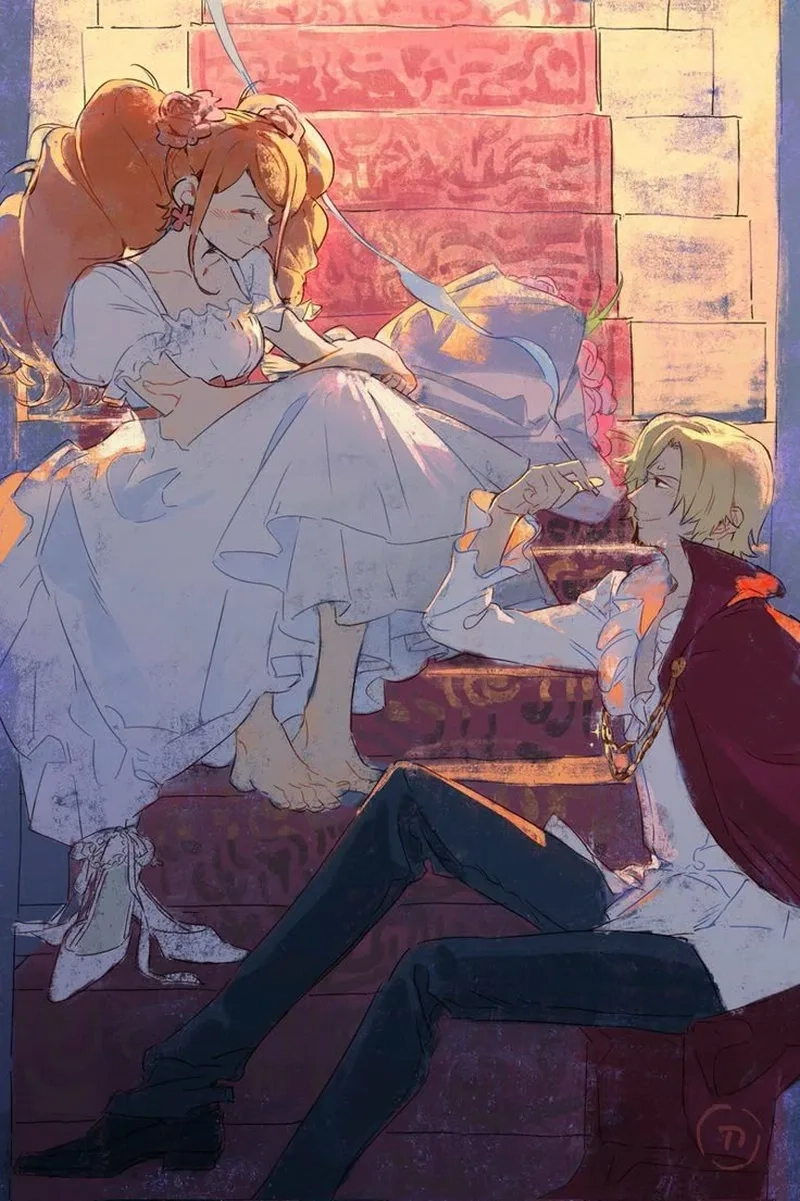 Tình cảm sâu sắc của Sanji x Pudding thật sự đáng trân trọng