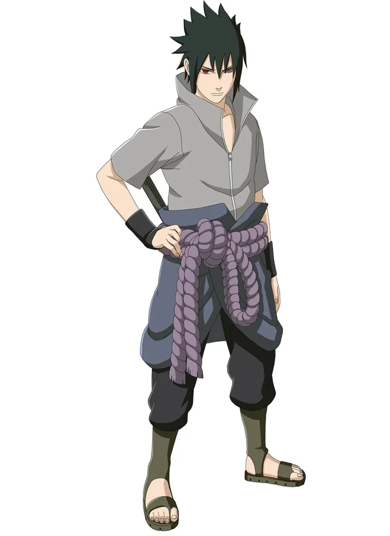 Khi Sasuke ấn chú được giải phóng toàn lực