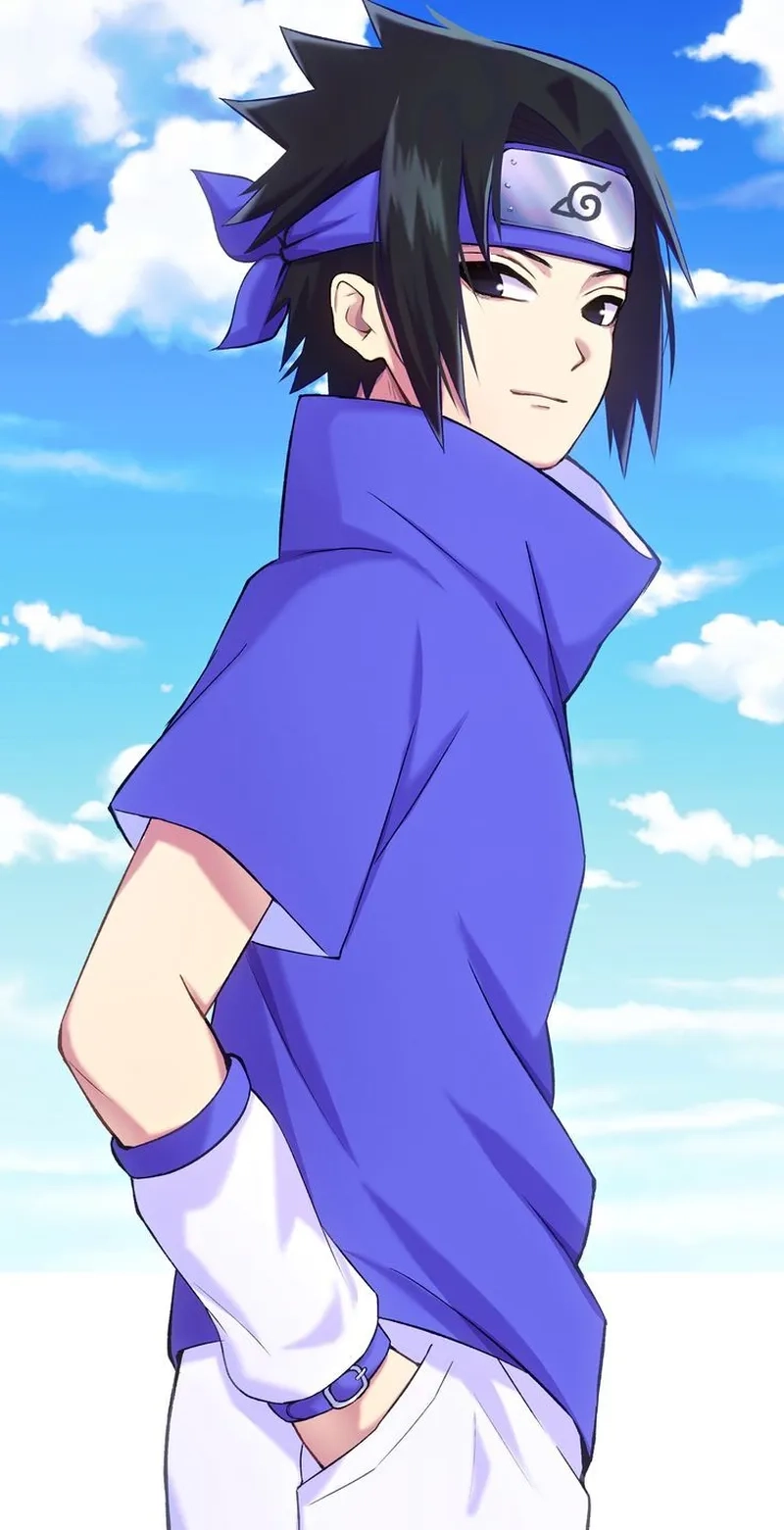 Hình đại diện Sasuke icon cực ngầu cho điện thoại