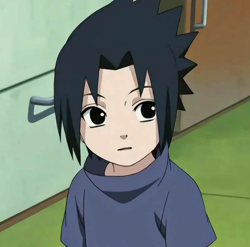 Bộ ảnh Sasuke lúc bé khiến fan phát cuồng