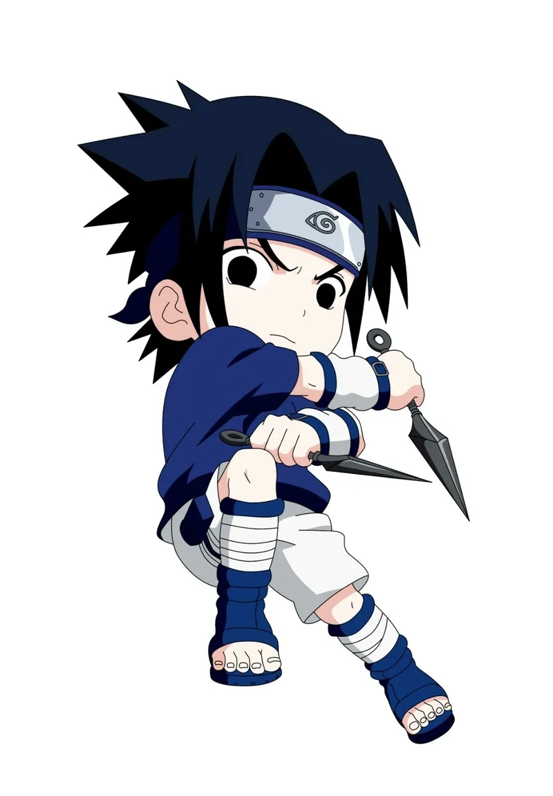 Hình ảnh Sasuke chibi cute khiến ai cũng muốn lưu về