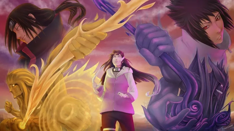 Sự kết hợp hoàn hảo giữa Itachi Sasuke Susanoo trong trận chiến