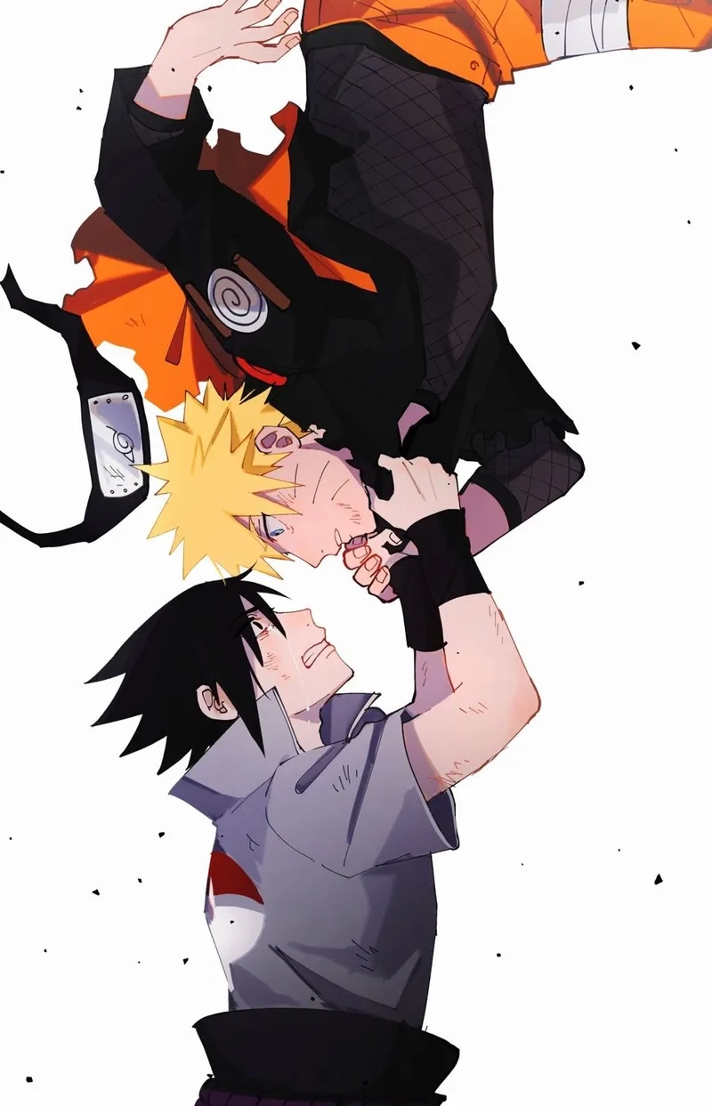 Naruto và Sasuke cute khoảnh khắc đáng yêu