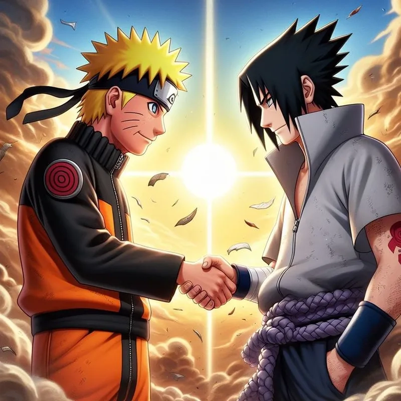Naruto và Sasuke lục đạo sức mạnh huyền thoại