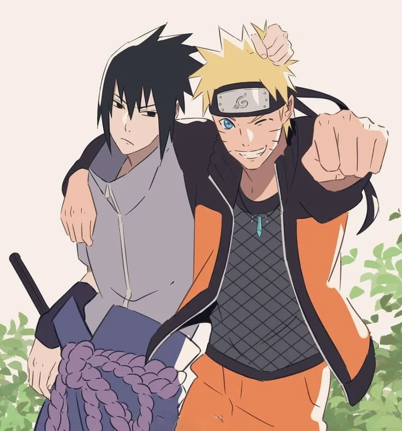 Sasuke và Naruto yêu nhau tình cảm vượt giới hạn
