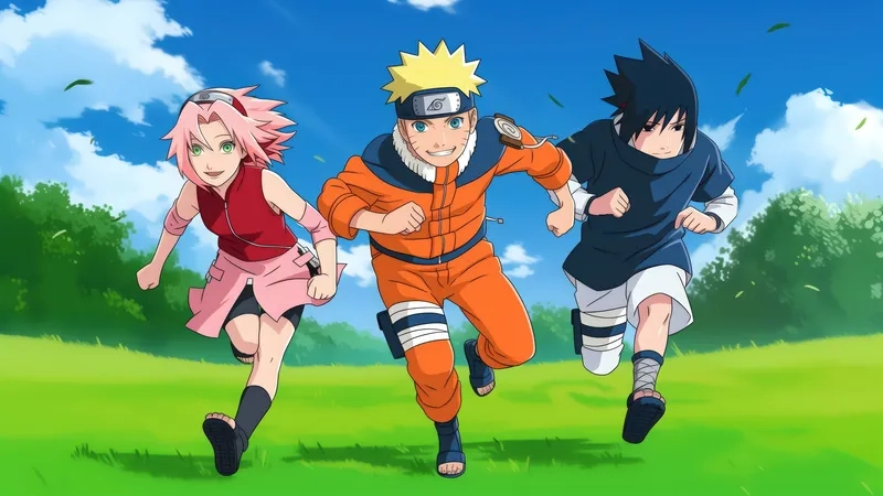 Cảnh cảm động trong manga Naruto Sasuke Sakura