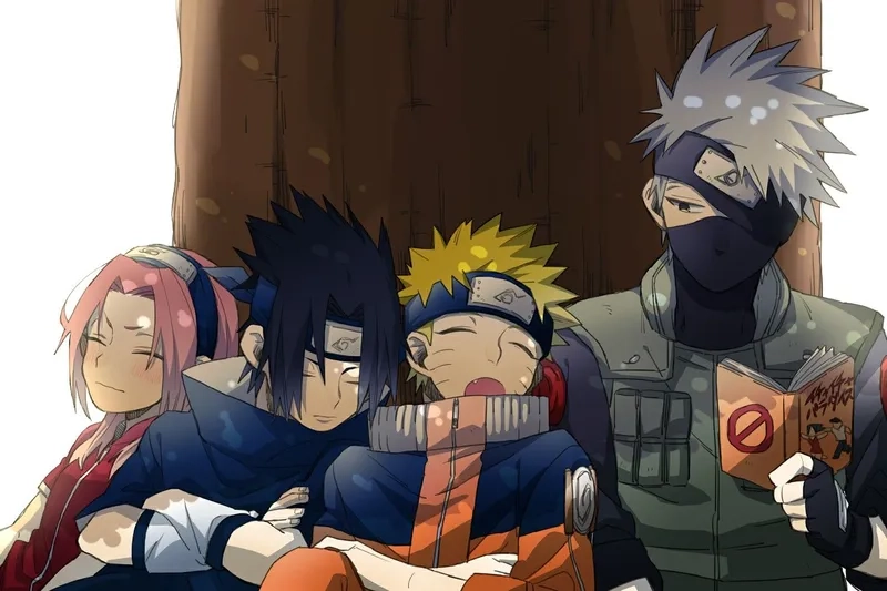 Gây sốt với cảnh Kakashi Sakura Sasuke Naruto tái hợp