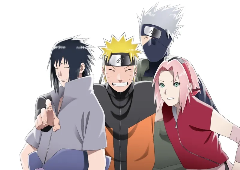 Cuộc hội ngộ xúc động của Kakashi Naruto Sakura Sasuke