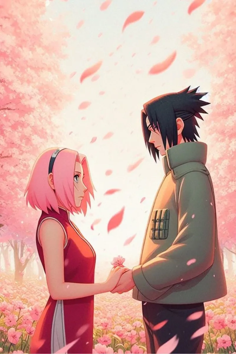 Tình yêu qua từng tập Sakura x Sasuke manga đầy cảm xúc