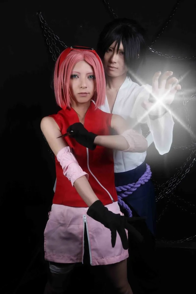 Bộ ảnh Cosplay Sasuke Sakura đẹp mê ly đốn tim fan