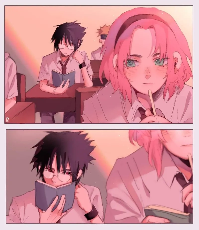 Hình ảnh Doujinshi Sasuke Sakura khiến fan thích mê