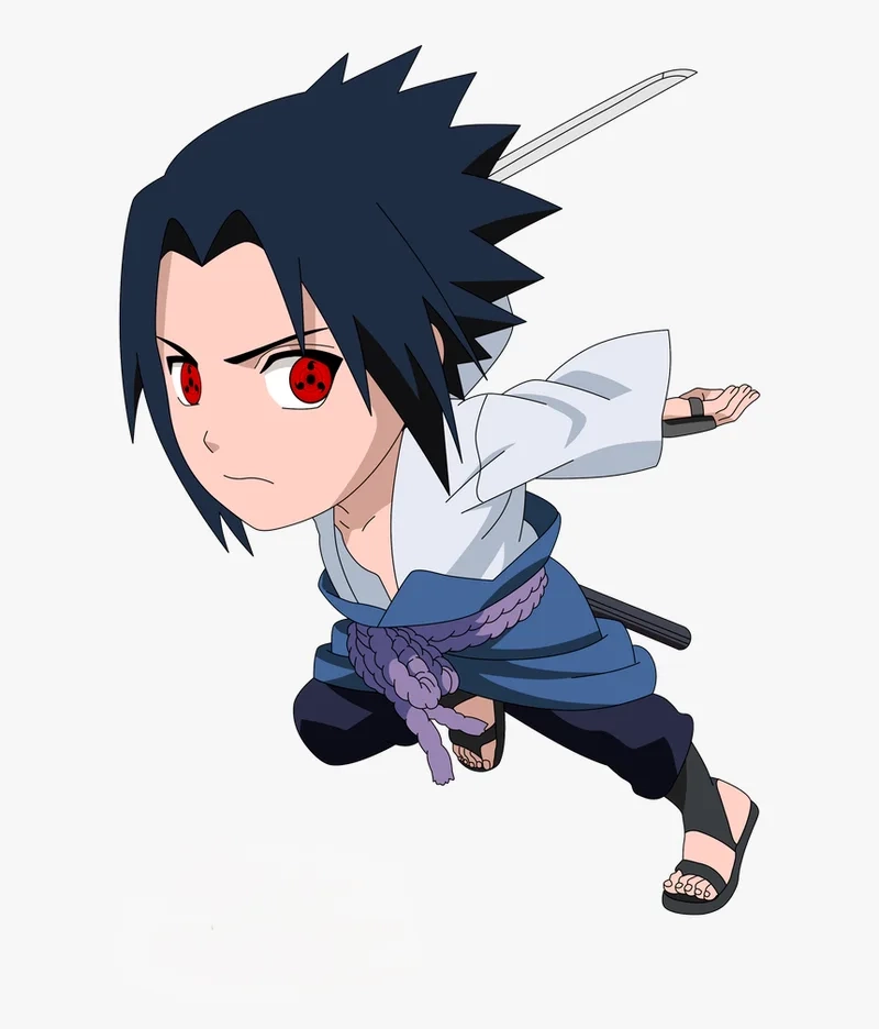 Bộ sưu tập sasuke chibi đẹp nhất 2025 cho fan Naruto
