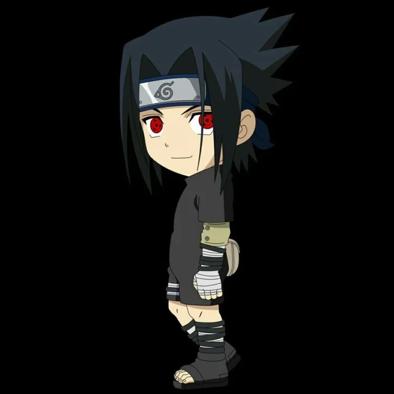 Ngắm nhìn chibi sasuke với phong cách đáng yêu không tưởng