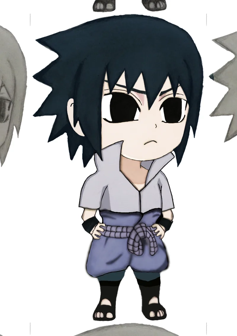 Tổng hợp ảnh sasuke chibi dễ thương và cực kỳ ngầu