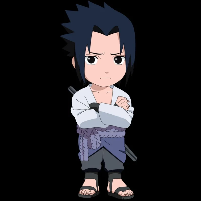 Tự tay thử ngay cách vẽ sasuke chibi đẹp như tranh thật