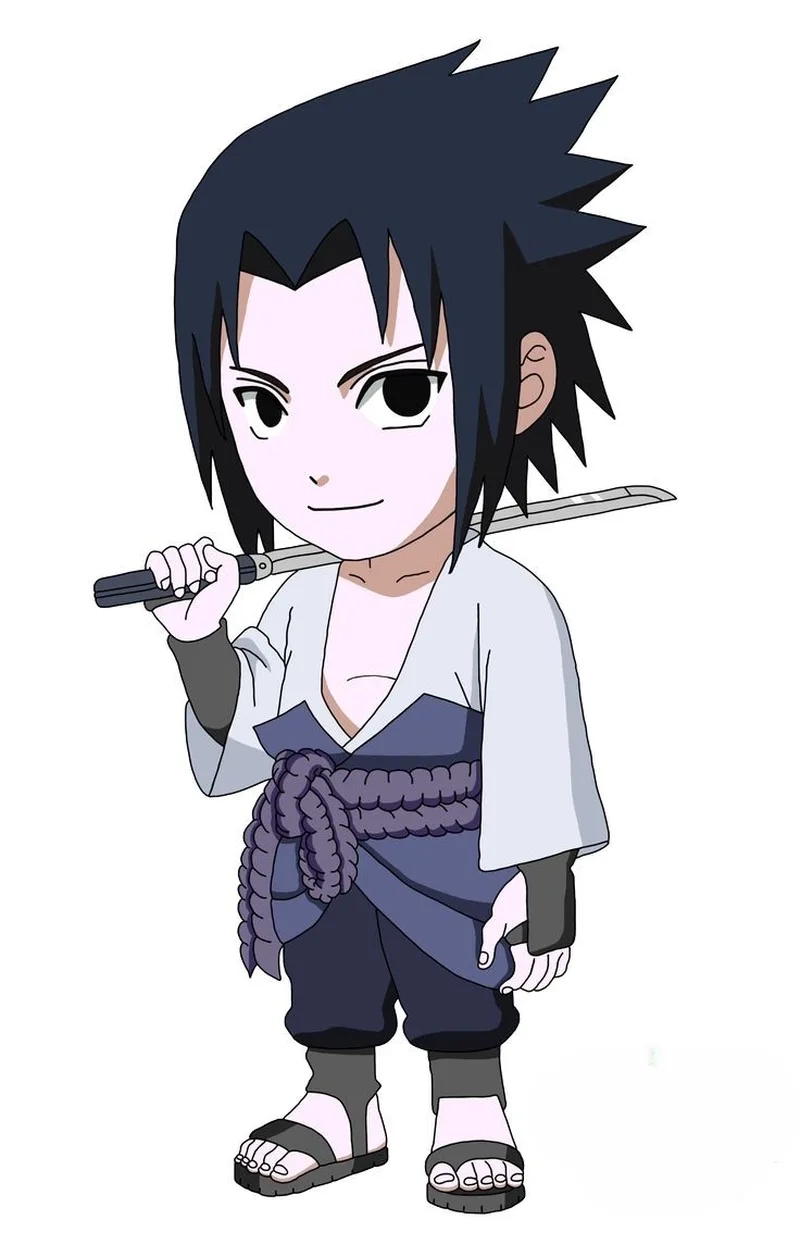 Chọn ngay ảnh sasuke chibi cute làm ảnh nền siêu dễ thương