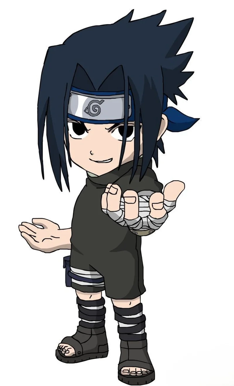 Không thể bỏ lỡ sasuke chibi ngầu chuẩn phong cách ninja