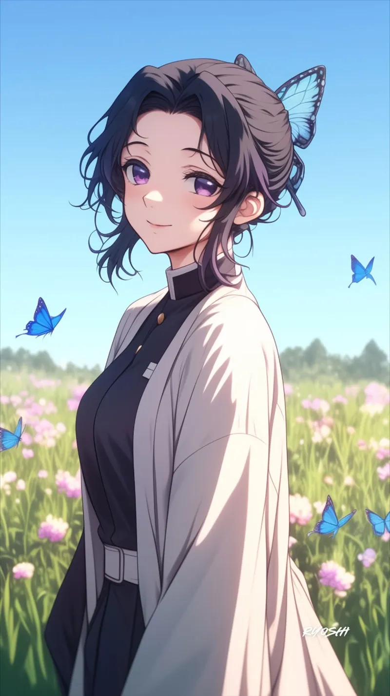 Đổi avatar ngay với bộ avatar Shinobu siêu đẹp