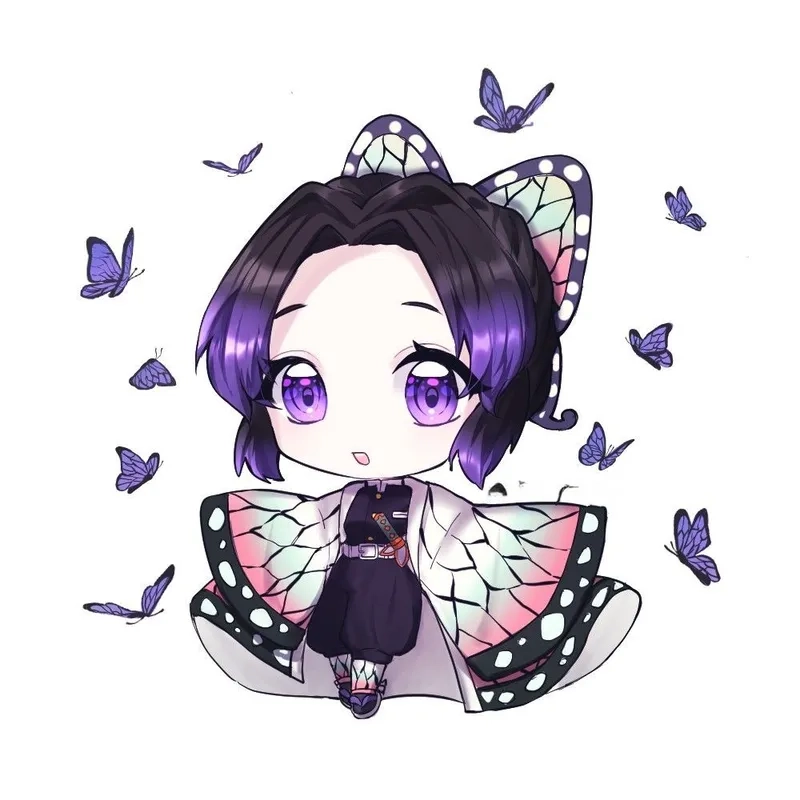 Tổng hợp hình ảnh Shinobu chibi dễ thương nhất tuần