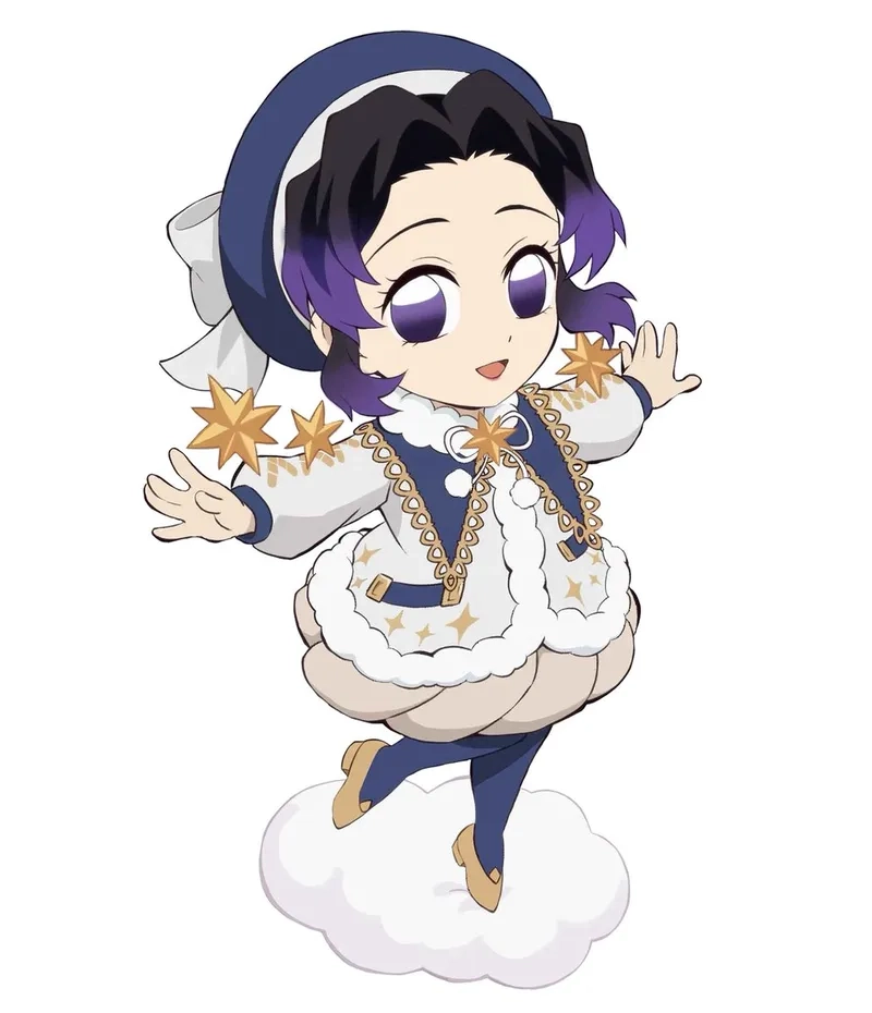 Thế giới anime lung linh của Shinobu Kochou anime chibi