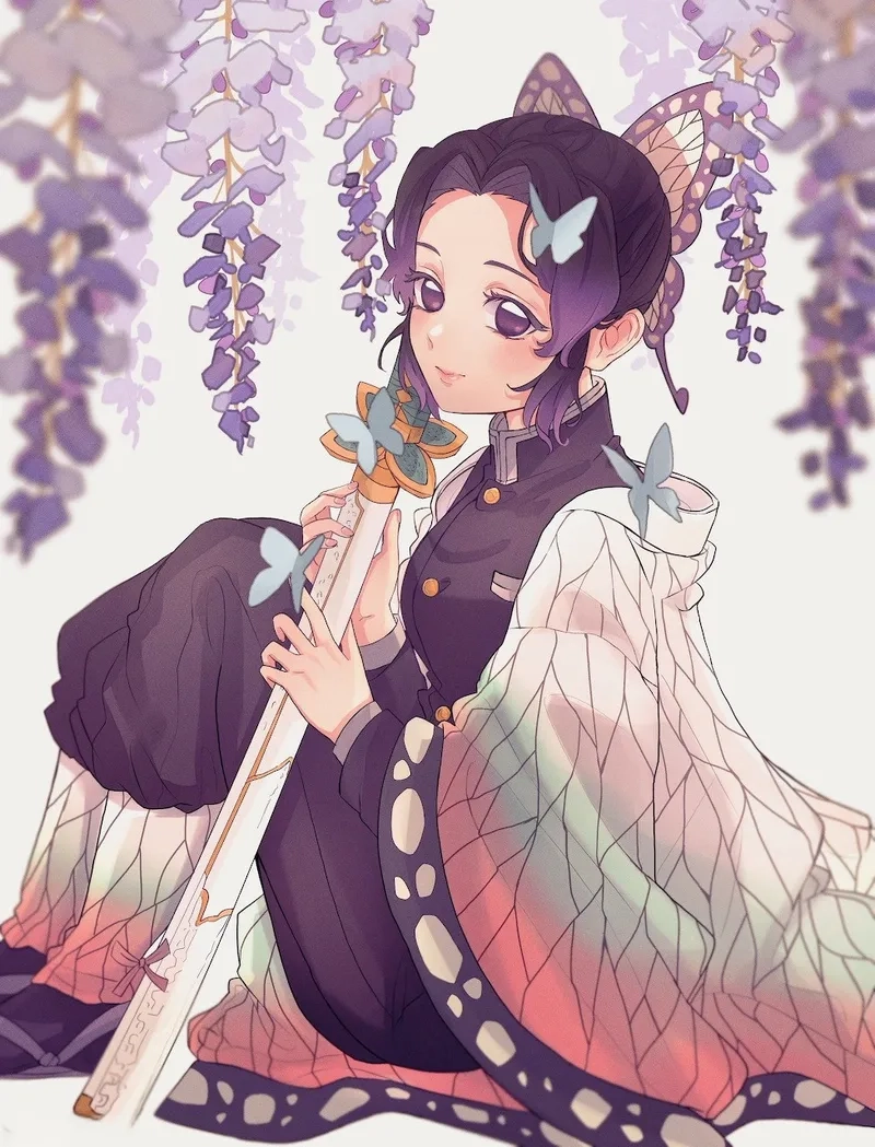 Hình ảnh siêu thực của Shinobu Kochou anime