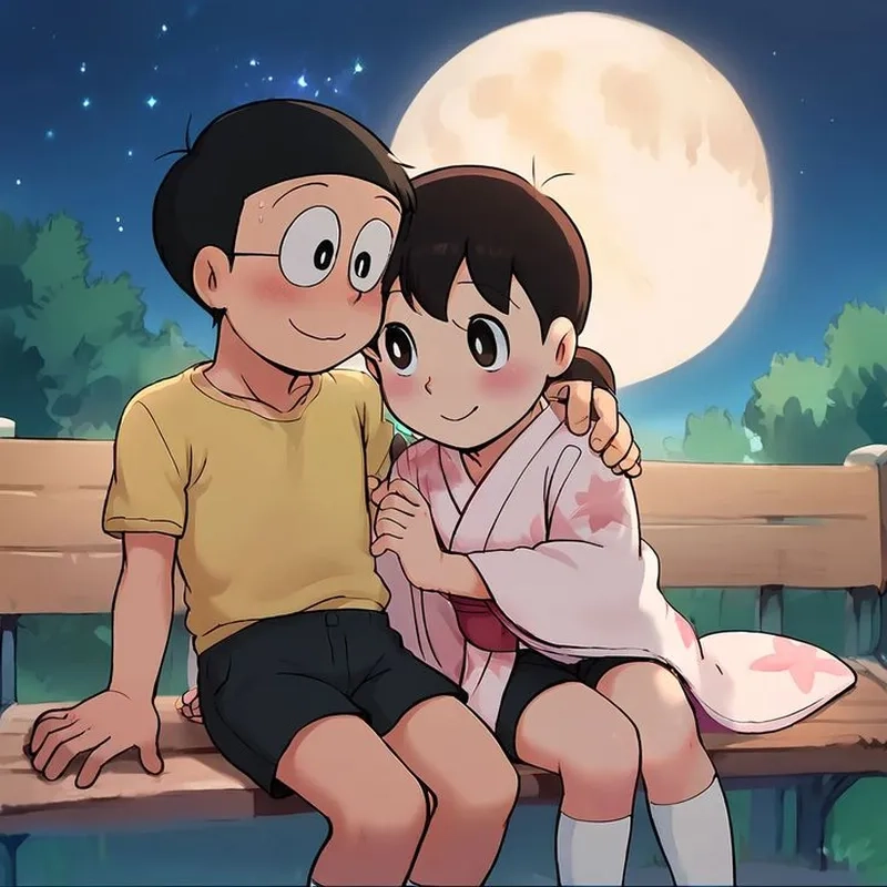 Khám phá Nobita x Shizuka trong những bức ảnh tuyệt đẹp